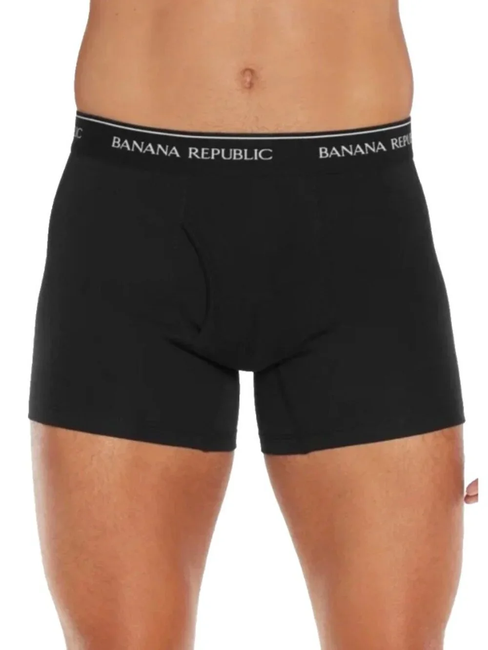 NWT Banana Republic Men's L Black Boxer Briefs 4-Pack Comfort Waistband Stretch